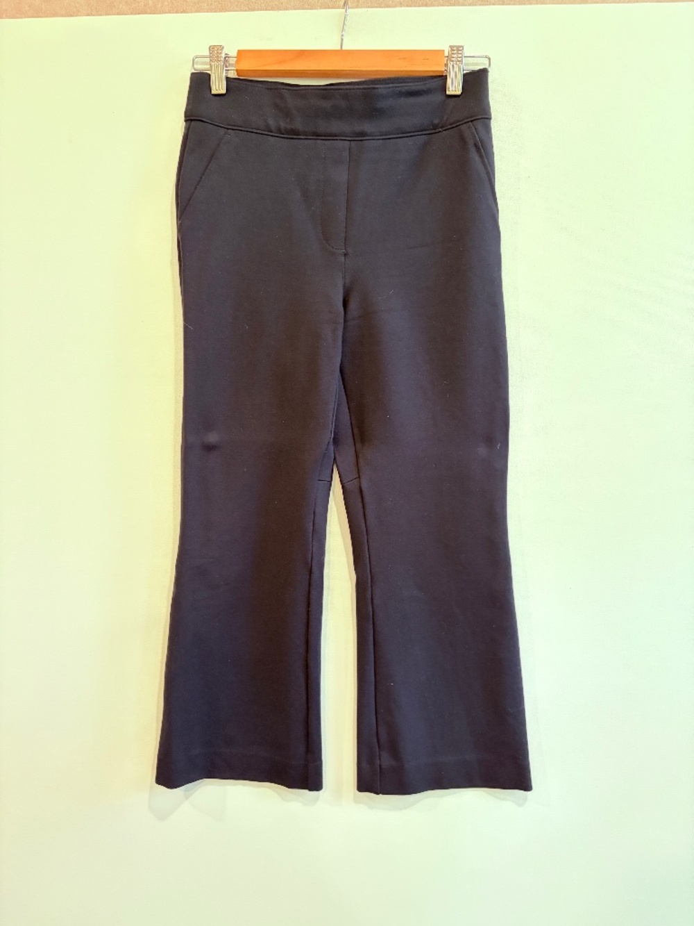 SPANX Petite Black Pull-On Flare Pants Stretch Career Pants